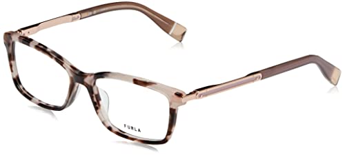 Furla Damen Vfu669 Sonnenbrille, Rosa/Braun (Shiny Pink/Brown Vintage Havan, 66 von Furla