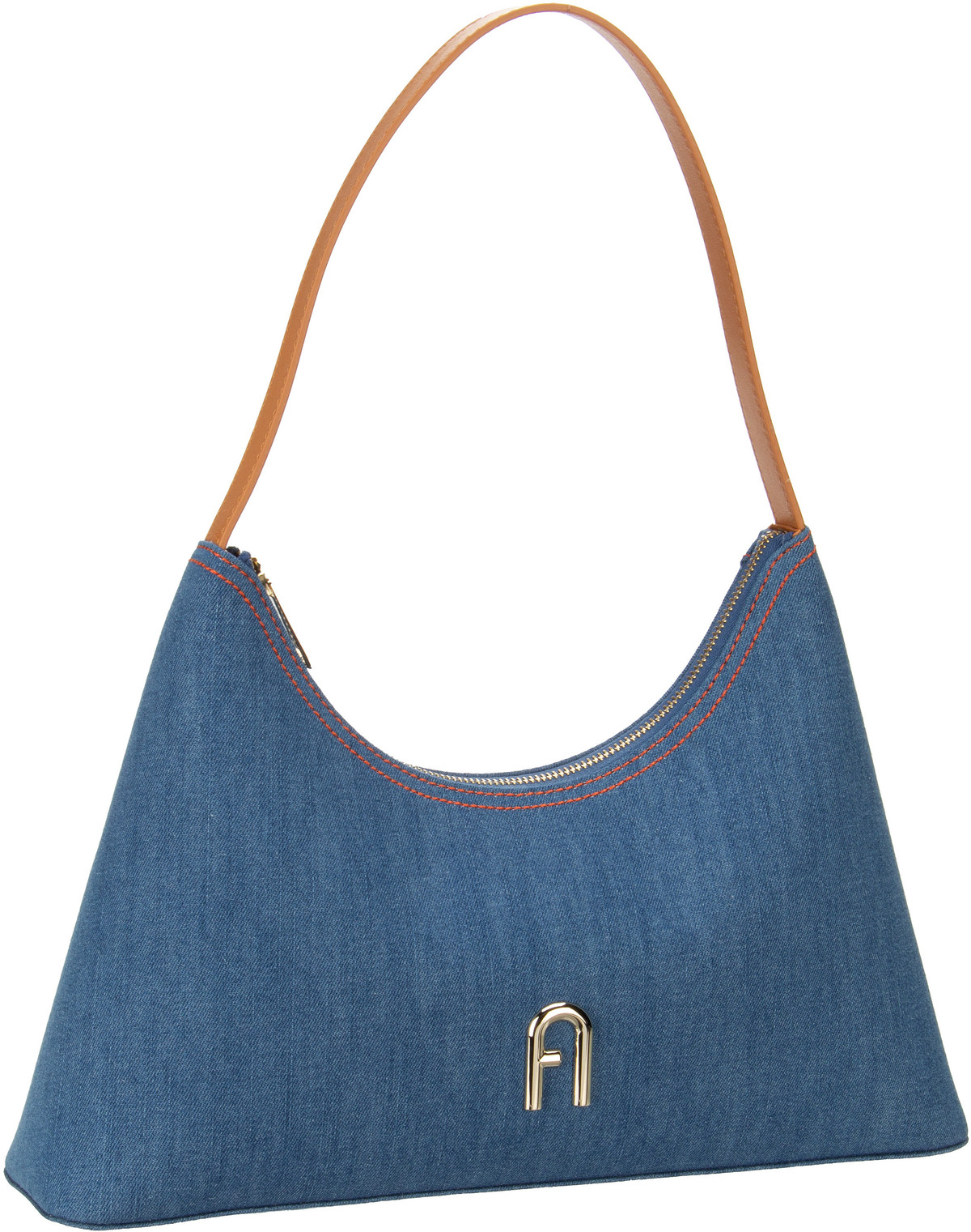 Furla Diamante Small  in Blau (4.5 Liter), Schultertasche von Furla