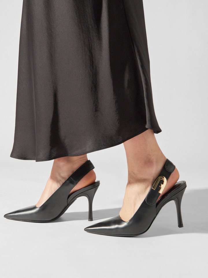 Furla Furla Damen Sandalen FURLA-YG05SGNBX2681O60009029 NERO Schwarz Sandale von Furla