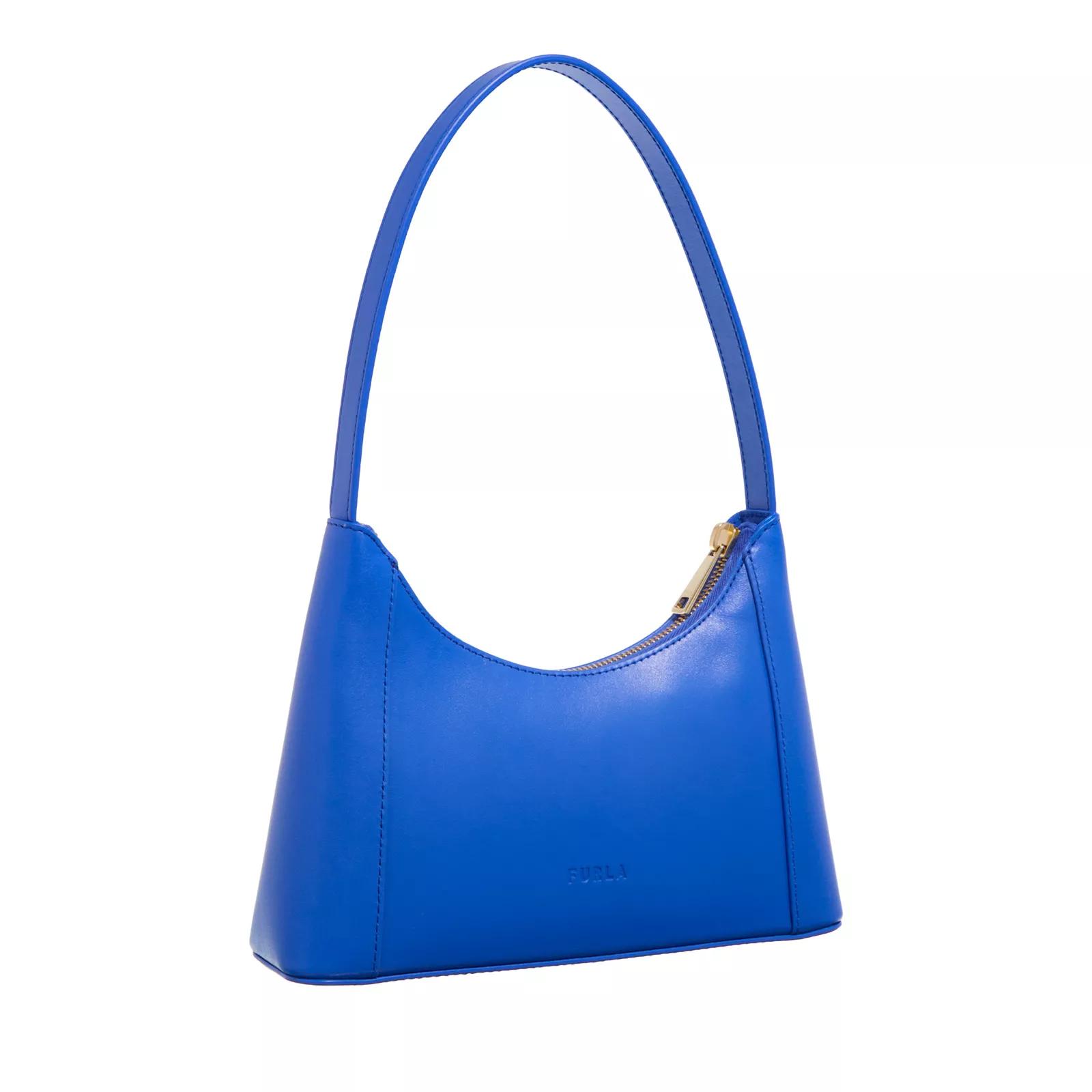 Furla Hobo Bag - Furla Diamante Mini Shoulder Bag - Gr. unisize - in Blau - für Damen von Furla