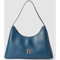 FURLA Hobo Bag mit Label-Applikation Modell 'DIAMANTE' in Marine, Größe One Size von FURLA