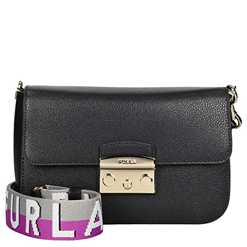 Furla Metropolis Crossbody Nero + Marmo Violet von Furla