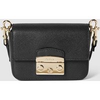 FURLA Micro Bag mit Label-Details in Black, Größe One Size von FURLA