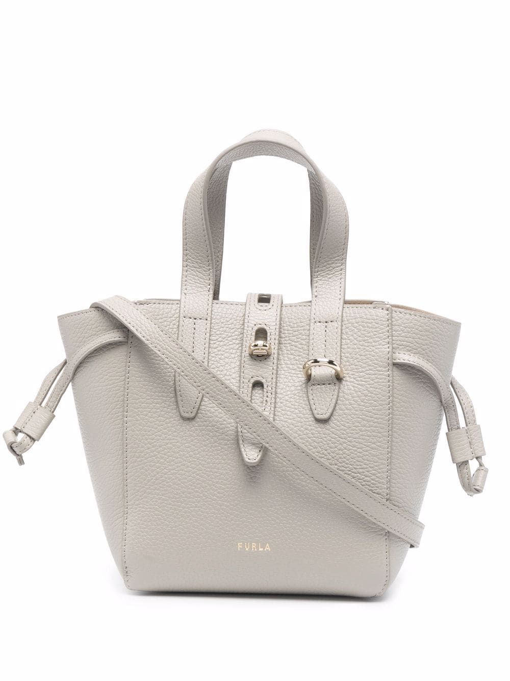 Furla Mini Net Handtasche - Grau von Furla