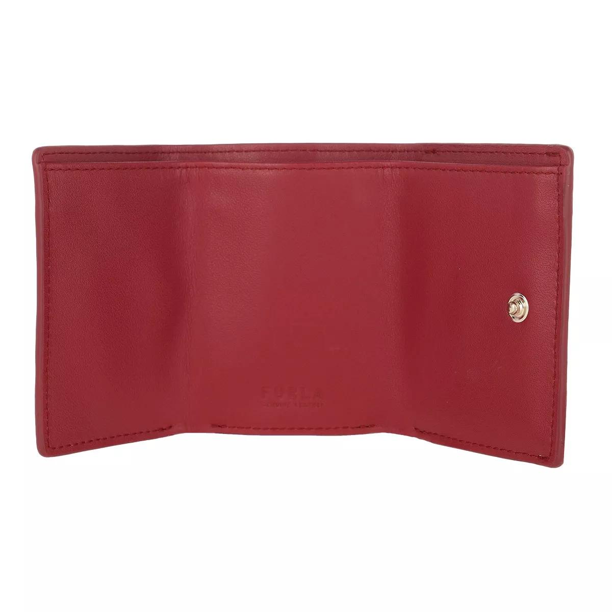 Furla Portemonnaie - 1927 Small Compact Trifold Wallet - Gr. unisize - in Rot - für Damen von Furla