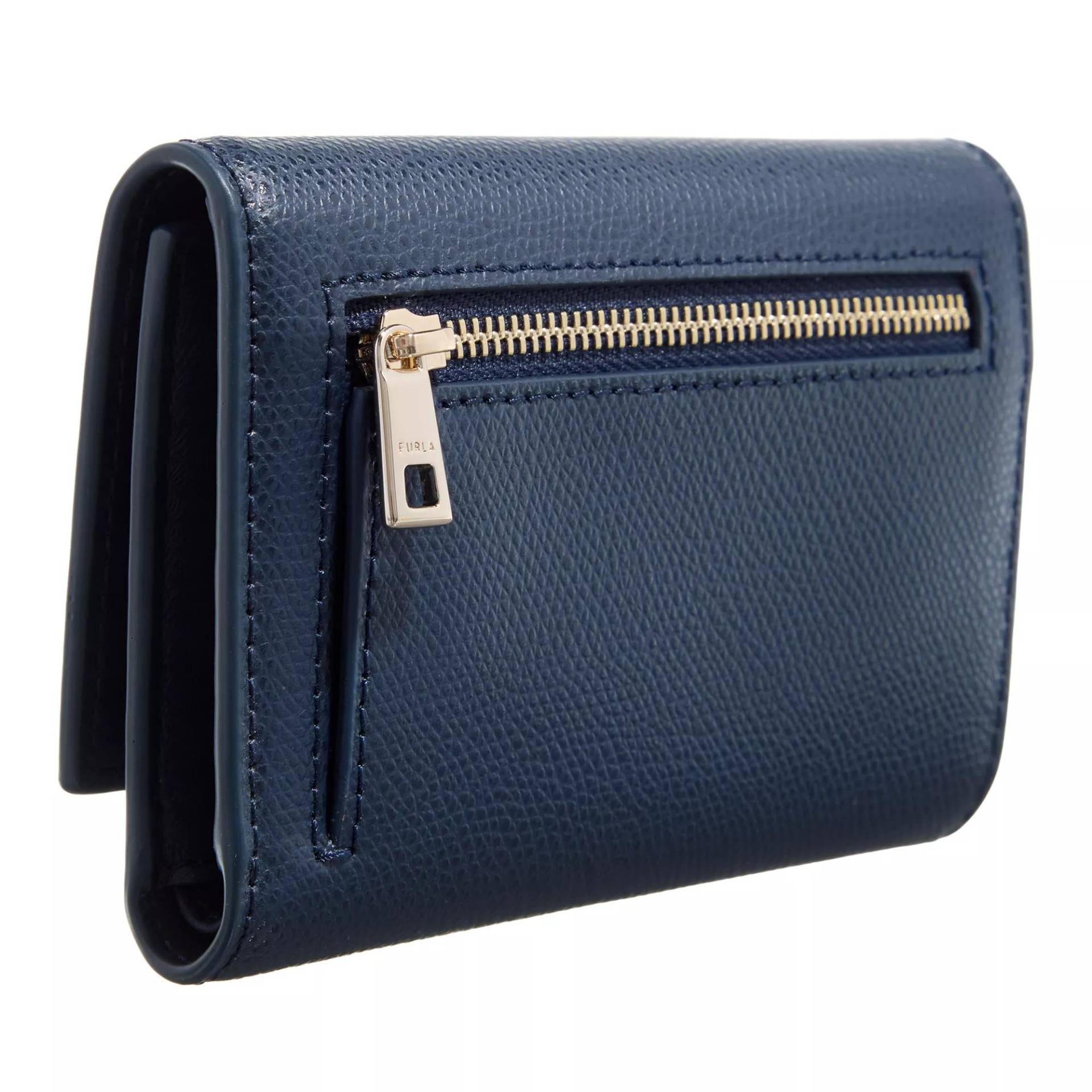 Furla Portemonnaie - Furla 1927 M Compact Wallet - Gr. unisize - in Blau - für Damen von Furla