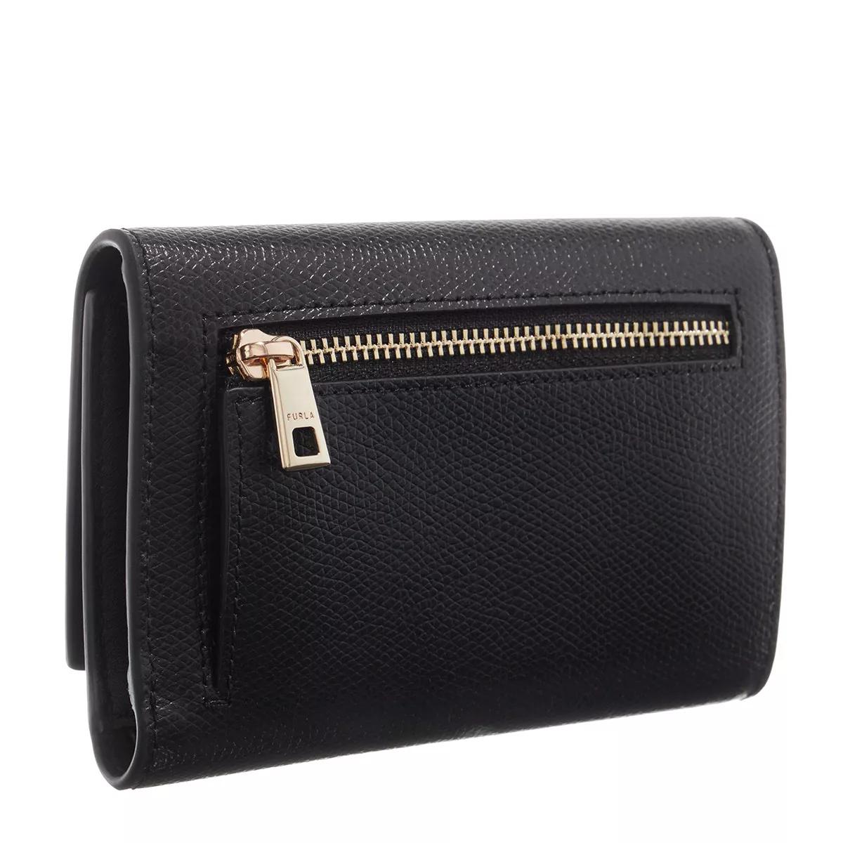 Furla Portemonnaie - Furla 1927 M Compact Wallet - Gr. unisize - in Schwarz - für Damen von Furla