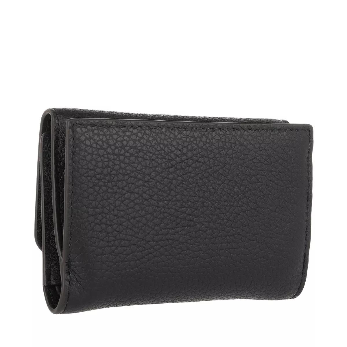 Furla Portemonnaie - Furla Babylon S Compact Wallet Trifold - Gr. unisize - in Schwarz - für Damen von Furla