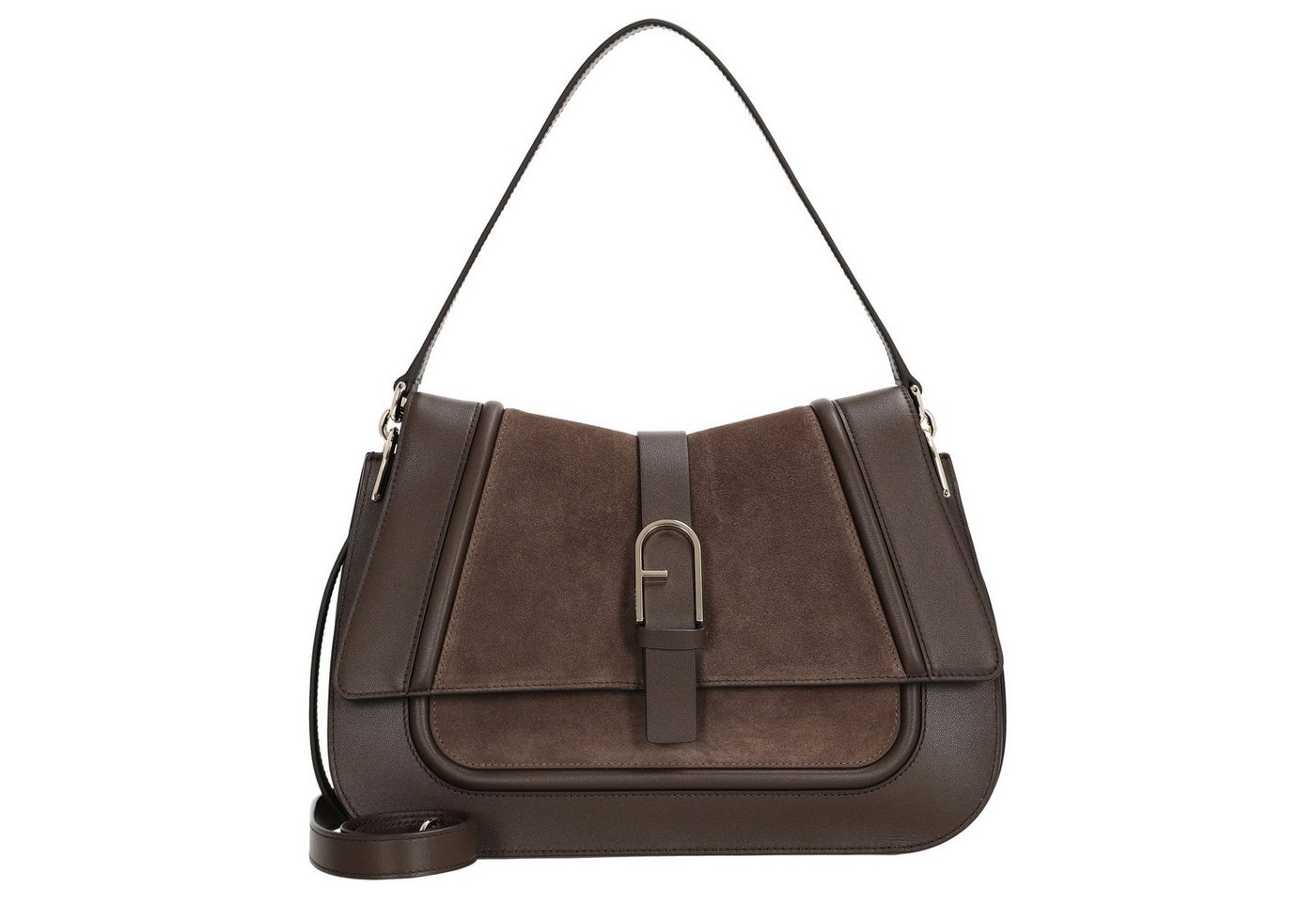 Furla Schultertasche Flow L - Schultertasche 33 cm (toni espresso) von Furla