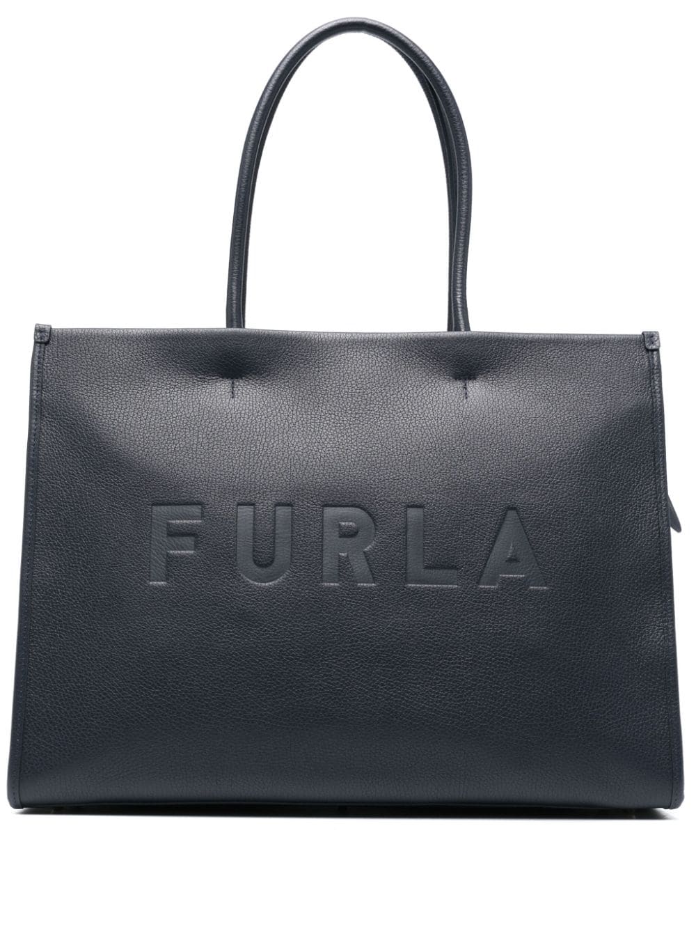 Furla Shopper mit Logo-Prägung - Blau von Furla