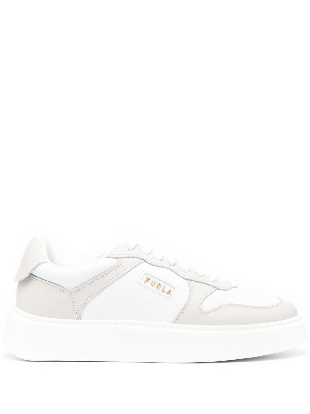 Furla Sport Sneakers mit Logo - Weiß von Furla