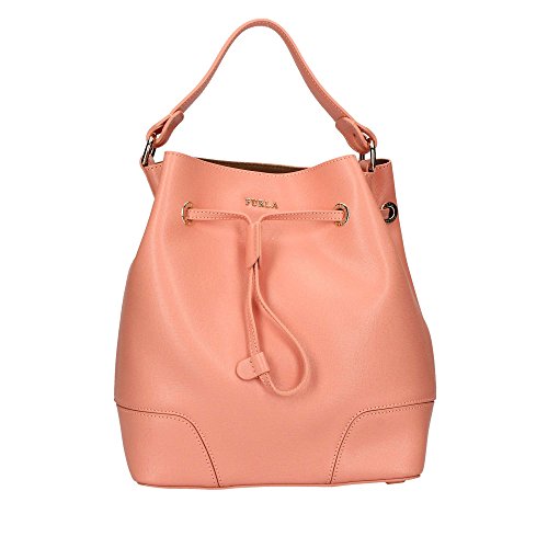 Furla Stacy S Hand Bag Drawstring Peach Furla Stacy S Hand Bag Drawstring Peach von Furla