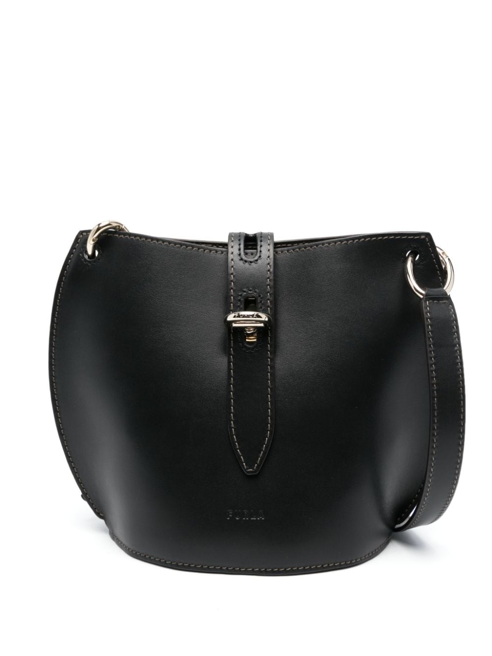 Furla Unica Satchel-Tasche aus Leder - Schwarz von Furla