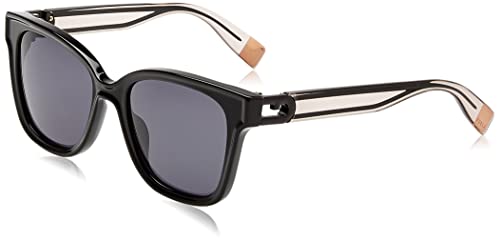 Furla Unisex SFU597V Sunglasses, Black, 53 von Furla