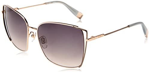 Furla Unisex SFU600 Sunglasses, Gold, 59 von Furla