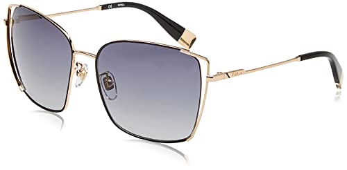 Furla Unisex SFU600 Sunglasses, Gold, 59 von Furla