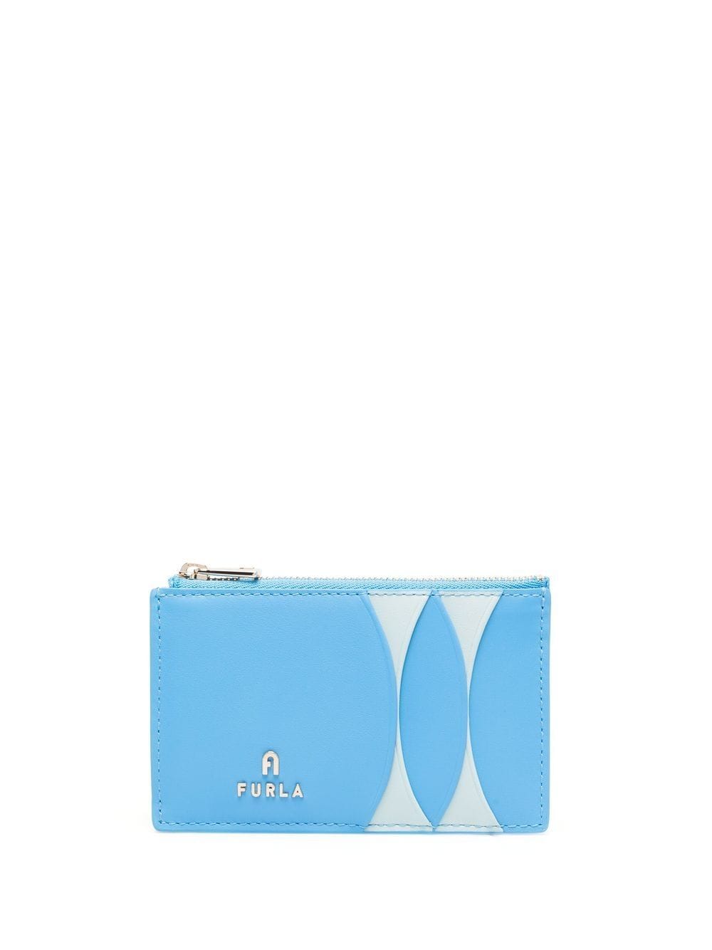 Furla Portemonnaie mit Logo-Schild - Blau von Furla