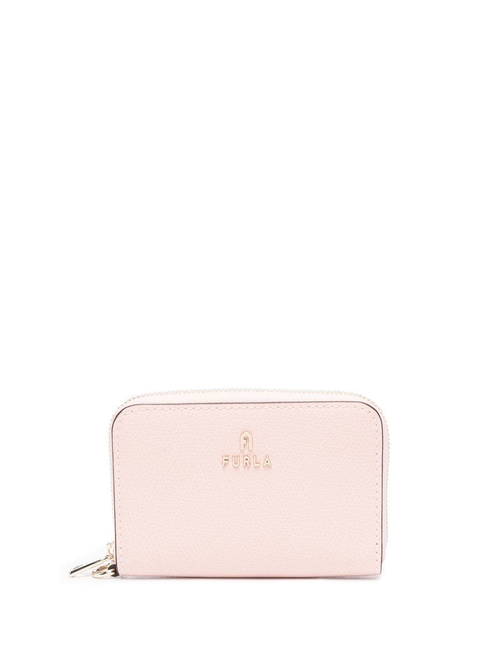 Furla Portemonnaie mit Logo-Schild - Rosa von Furla