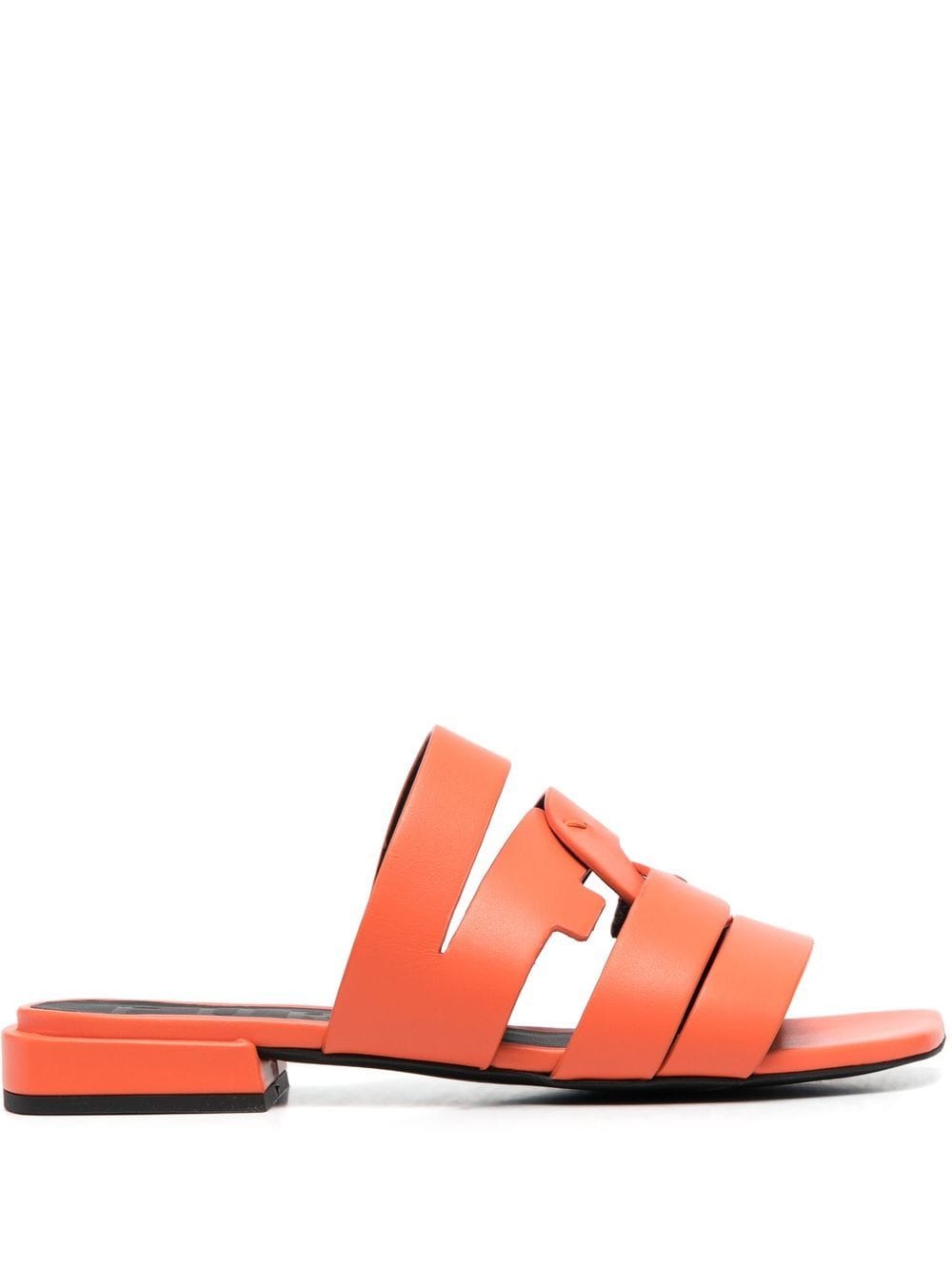 Furla Sandalen aus Leder - Orange von Furla