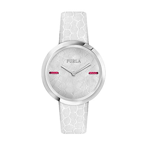 FURLA Damen Analog Quarz Uhr mit Leder Armband R4251110504 von Furla