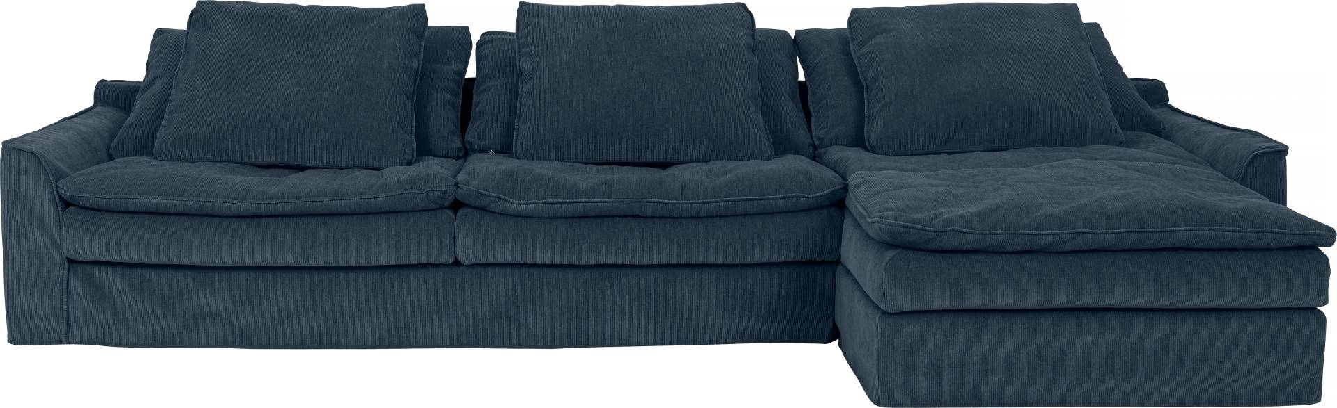 furninova Big-Sofa "Sake", mit 6 Kissen, abnehmbarer Hussenbezug, Kissen mit Federn gefüllt von Furninova