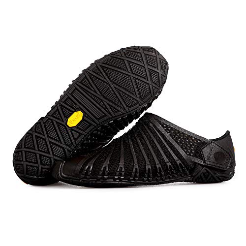 Furoshiki Vibram Kids Knit, Size:31-32;Color:Black von Furoshiki