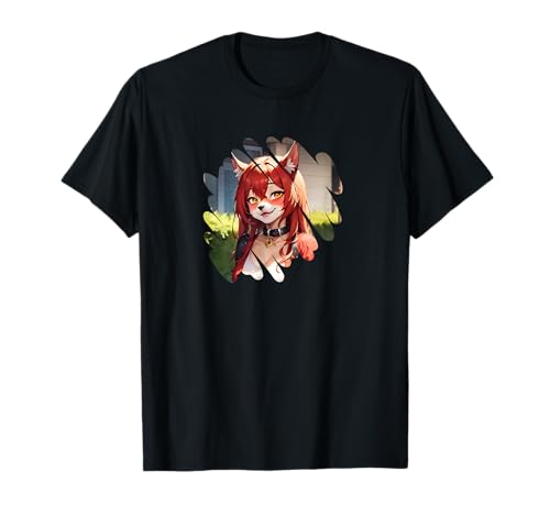 Pelziges Modezeug - Furry Fandom Anime Girl T-Shirt Pelziges Modezeug - Furry Fandom Anime Girl T-Shirt von Furries By Qrly - Furry Shirts for Men & Women