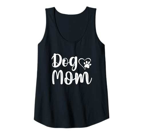 Damen Hundemutter, niedliches Herz- und Pfotenabdruck-Design Tank Top Damen Hundemutter, niedliches Herz- und Pfotenabdruck-Design Tank Top von Furry Friend Mom