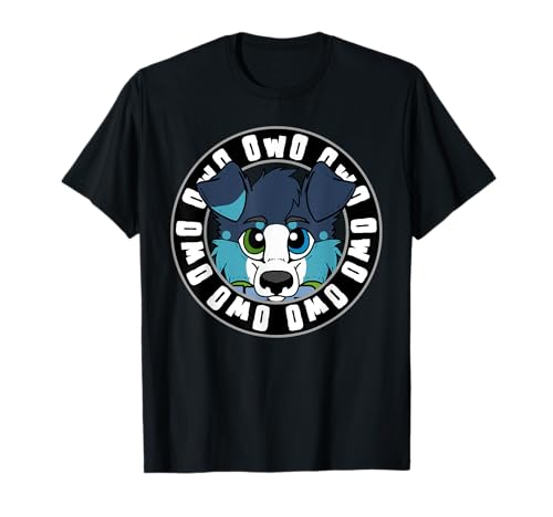 Begging Wolf Fursona Shirt - OwO Furry T Shirt Gift Women T-Shirt von Furry Shirts by Crush Retro