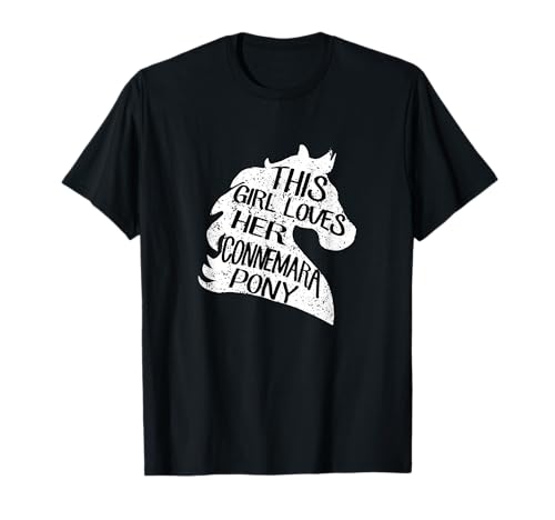 Dieses Mädchen liebt sie Connemara Pony Horse T-shirt Womens T-Shirt Dieses Mädchen liebt sie Connemara Pony Horse T-shirt Womens T-Shirt von FurryParsnip