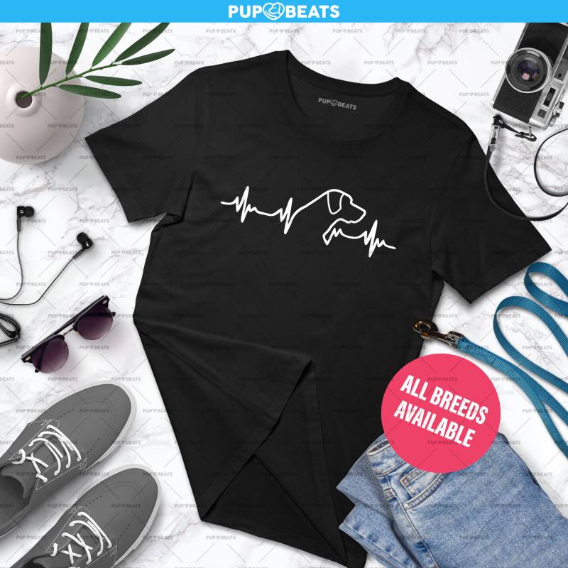 Labrador Retriever Herzschlag | Unisex-Shirt Hundeliebhaber Geschenkidee Labor Perfektes Geschenk Für Hundebesitzer von FursonalizeCo