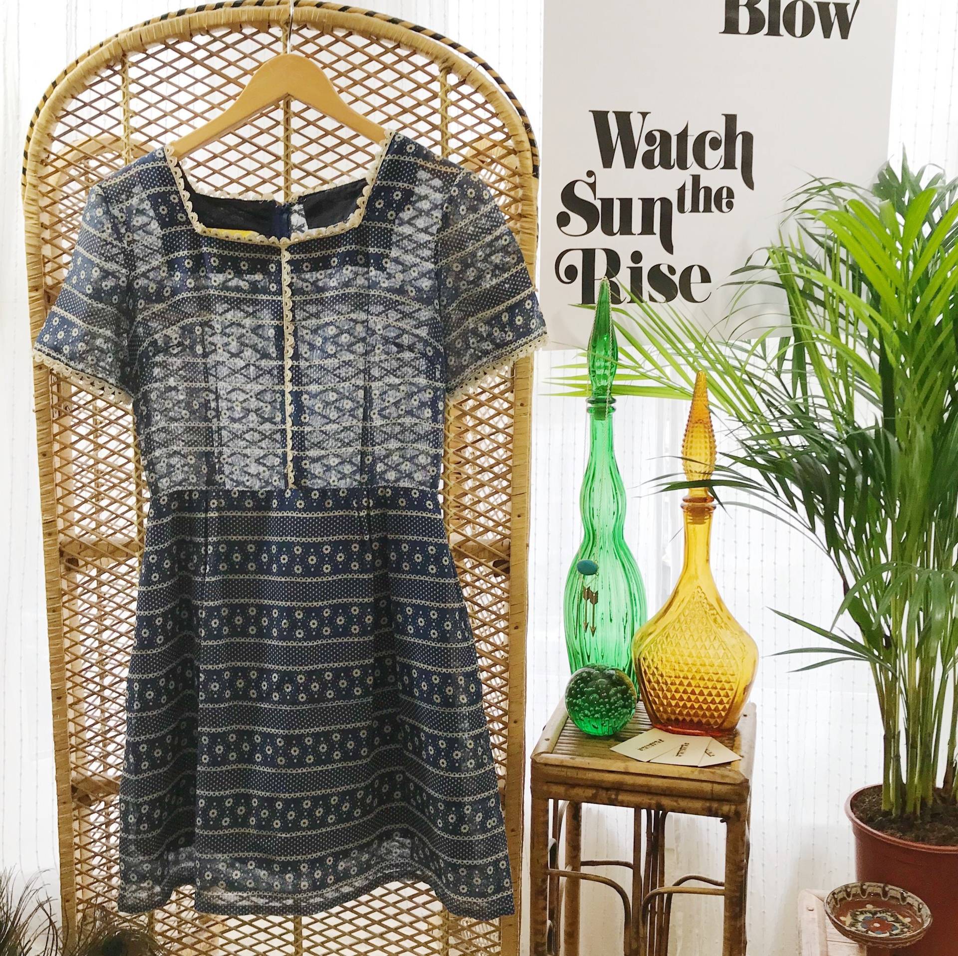 Vintage 1970 Es Dress, Shift Retro Summer Dress Vintage 1970 Es Dress, Shift Retro Summer Dress von FurthurLondon