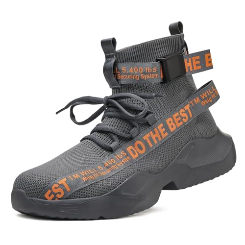 Furuian Arbeitsschuhe Herren Leicht Sicherheitsschuhe Herren Sportlich Sicherheitsschuhe Atmungsaktiv Arbeitsschuhe Damen Stahlkappenschuhe Schutzschuhe von Furuian