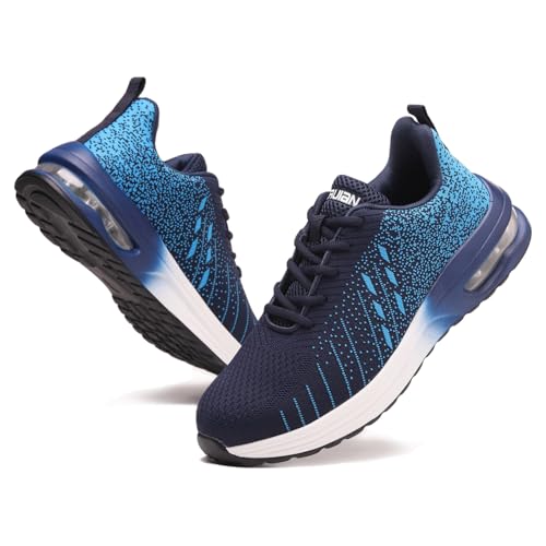 Furuian Arbeitsschuhe Herren Sicherheitsschuhe Damen Herren Leicht Atmungsaktiv Stahlkappenschuhe Sportlich rutschfest Sneakers von Furuian