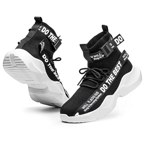 Furuian Arbeitsschuhe Herren Sportlich Sicherheitsschuhe Herren Damen Leicht Arbeitsstiefel Atmungsaktiv Sicherheitsstiefel von Furuian