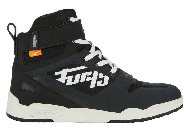 Furygan Furygan Schuhe 3130-143 Basket Get Down schwarz-weiß 37 Motorradstiefel Motorradsneaker wasserdicht Urban Style D3O Protektor von Furygan