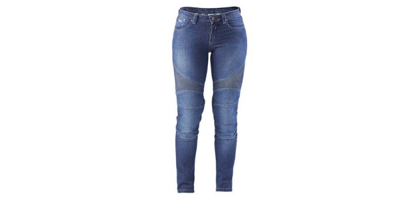 Furygan Motorradhose Purdey Evo Slim Damen Motorrad Jeans Knieprotektoren enthalten von Furygan