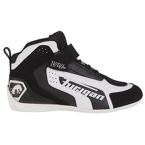 Furygan V4 Easy D3O Vented Herren Motorradschuhe, Atmungsaktiv, verstärkter Malleolus-Schutz, maximale Sicherheit-Komfort und Luftzirkulation, Noir Blanc, 38 EU Furygan V4 Easy D3O Vented Herren Motorradschuhe, Atmungsaktiv, verstärkter Malleolus-Schutz, maximale Sicherheit-Komfort und Luftzirkulation, Noir Blanc, 38 EU von Furygan