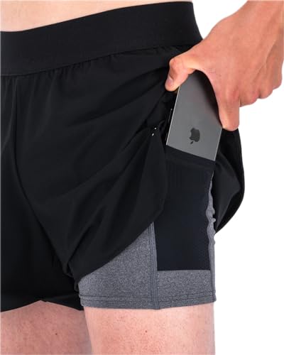 FUSION C3+ Run Shorts - Kurze 2 in 1 Laufshort - Unisex M von Fusion Chemical