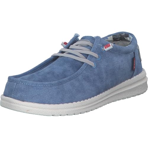 FUSION 010210-0522-JEANS-BLUE - Washed Canvas Jeans-Blue Gr. 39 von Fusion