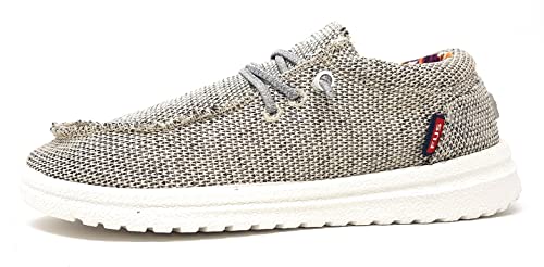 Fusion Damen Leinenschuh in Beige, Größe 42 von Fusion