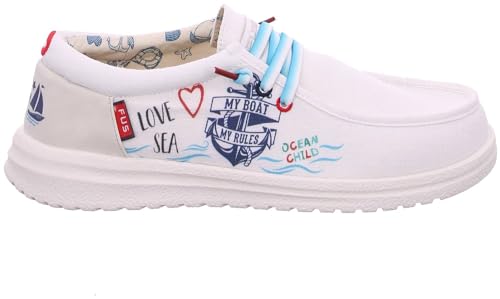 Fusion Damen Slipper in Weiß, Größe 40 von Fusion