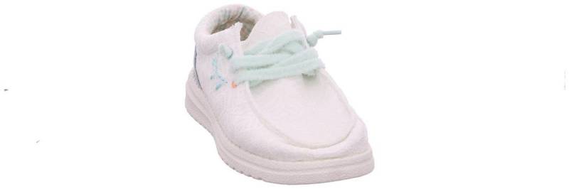 Fusion Fusion Emma White Flower Embroidery Slipper von Fusion