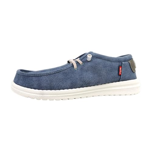 Fusion Herrenschuhe Für lose Einlagen Slipper Blau Freizeit, Schuhgröße:42 EU von Fusion