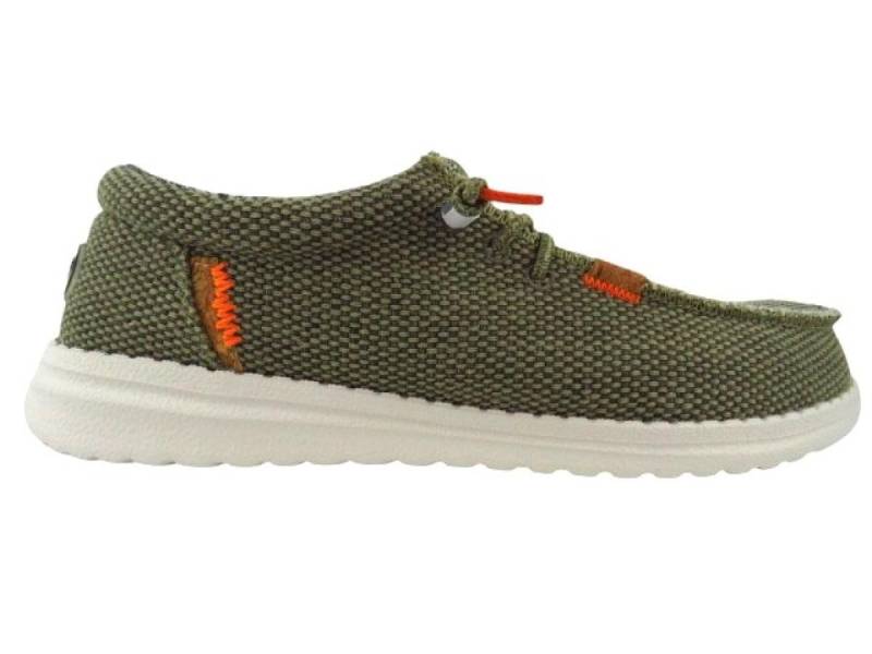 Fusion Jack Jute moos Schnürschuh von Fusion