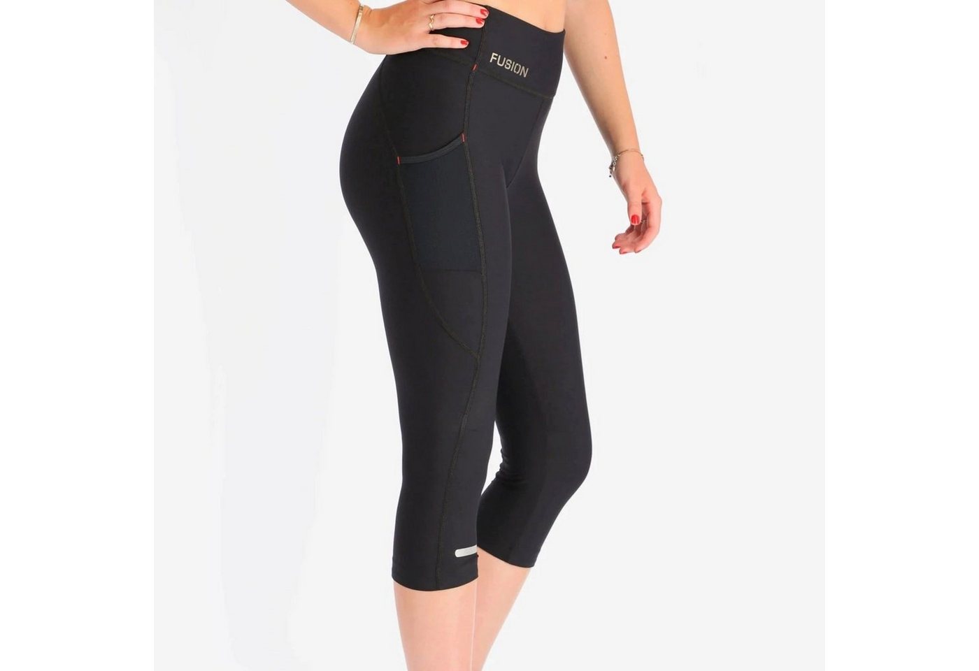 Fusion Laufhose Fusion 3/4-Hose »Fusion C3 3/4 Laufhose für Damen von Fusion