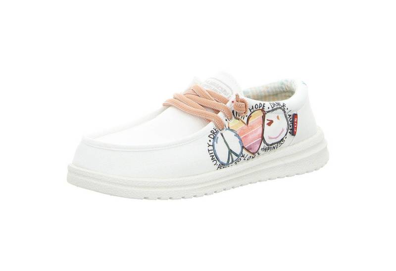 Fusion grafiti white Schnürschuh von Fusion