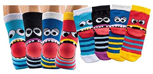 6 Paar Mädchen, Jungen Socken, viele, viele Muster, Schadstoffgeprüft. mit ANTILOCH-GARANTIE (as3, numeric, numeric_35, numeric_38, regular, Freche Bande) von FussFreunde