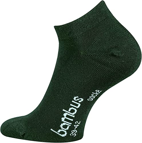 FussFreunde 6 Paar Bambus-Socken, Kurzsocken/Sneaker-Socken und Anti-Loch-Garantie (as3, numeric, numeric_35, numeric_38, regular, regular, Sneaker/Anthrazit) von FussFreunde