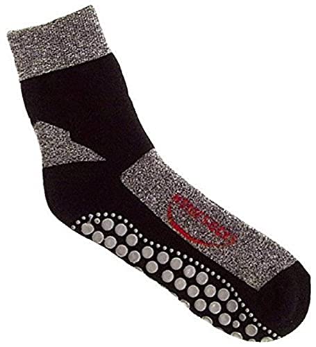 FussFreunde 2 Paar Homesocks, ABS-Socken, Stopper-Socken, Anti-Rutsch-Socken (Schwarz, 39-42) von FussFreunde